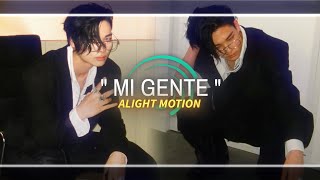 Mi Gente Tiktok Style Edit Preset Alight Motion 