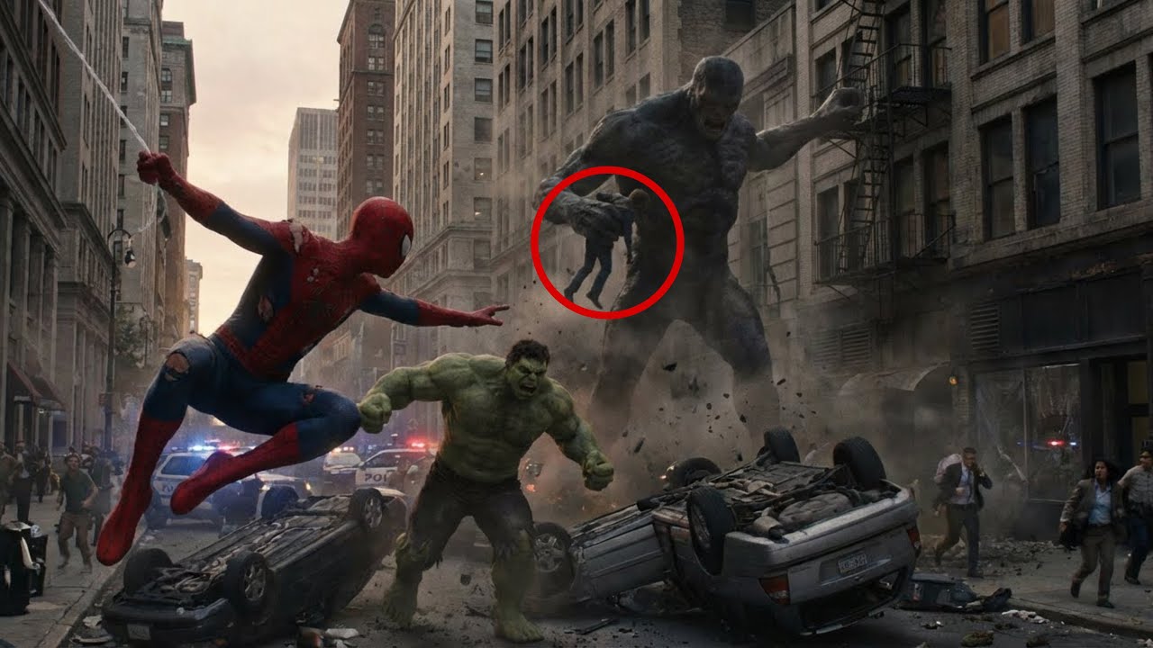 Spider-Man & Hulk vs Joker...  The Ultimate 2026 Racing Battle! 💥 (AI Cinematic)