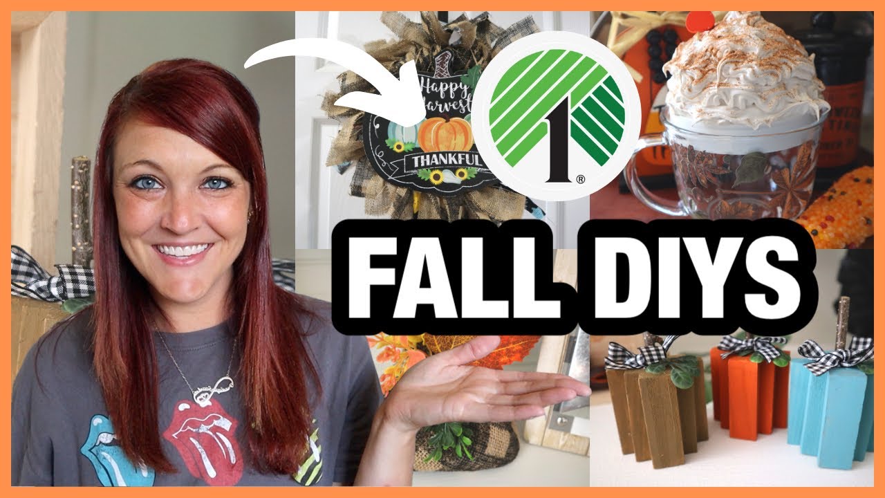 🤯YOU WON'T BELIEVE WHAT I MADE WITH DOLLAR TREE ITEMS FOR FALL 2022 ...