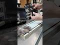 Toupillage de rainures en série. Toupie TO1150 et porte outils à rainer extensible Holzprofi