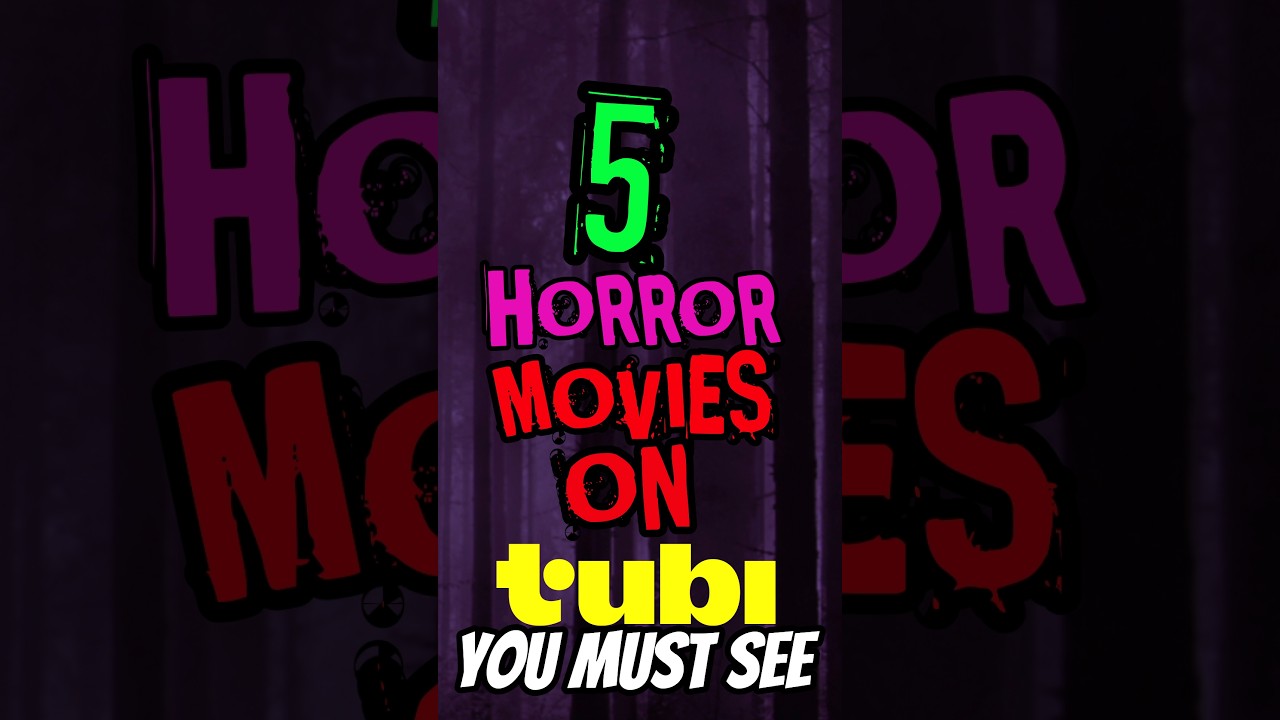 Horror Movies on TUBI | MUST WATCH👀 2025 