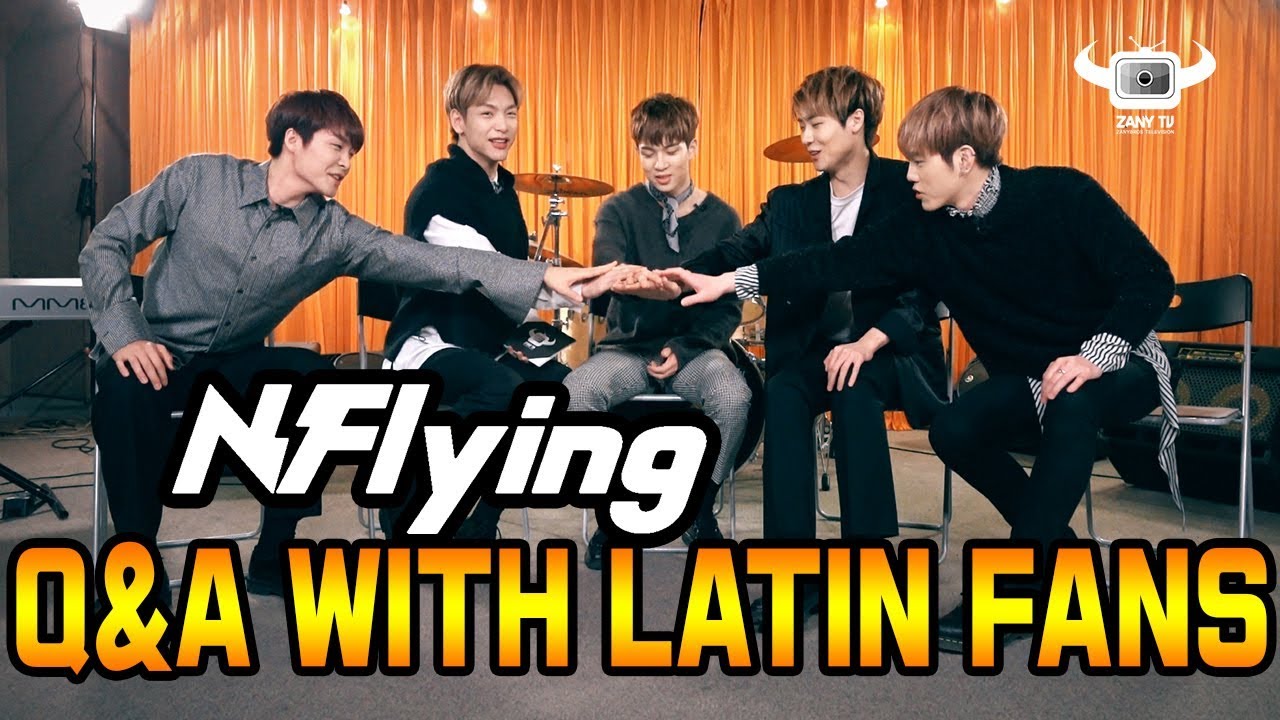 N.Flying in a Q&A with Latin Fans!