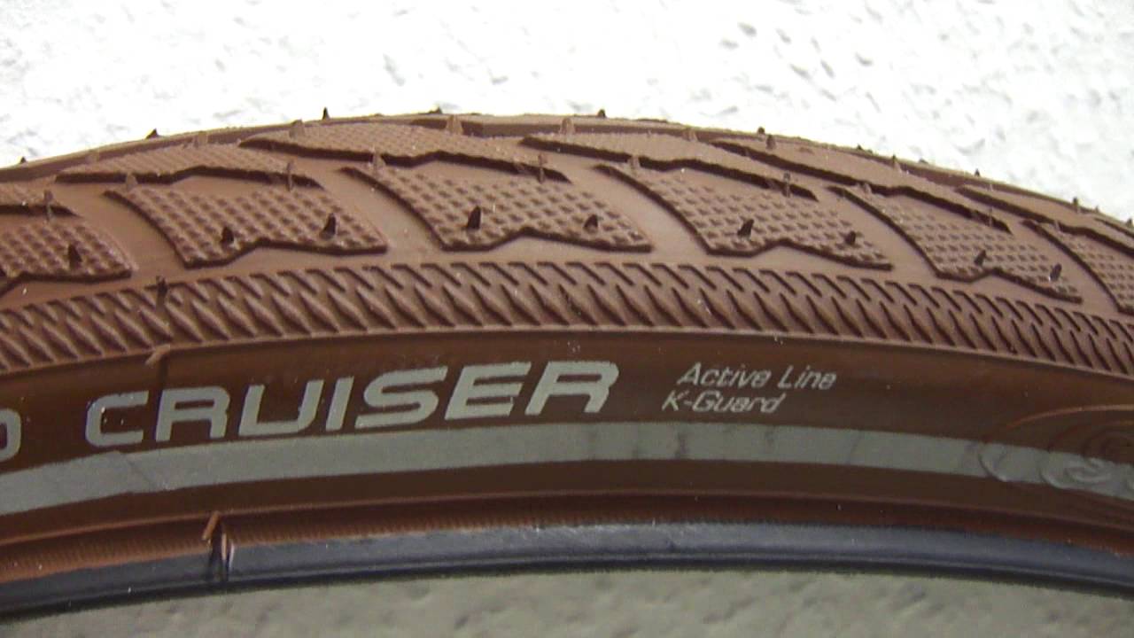 Schwalbe Road Cruiser 26 pollici Pneumatico bici da città Green Compound