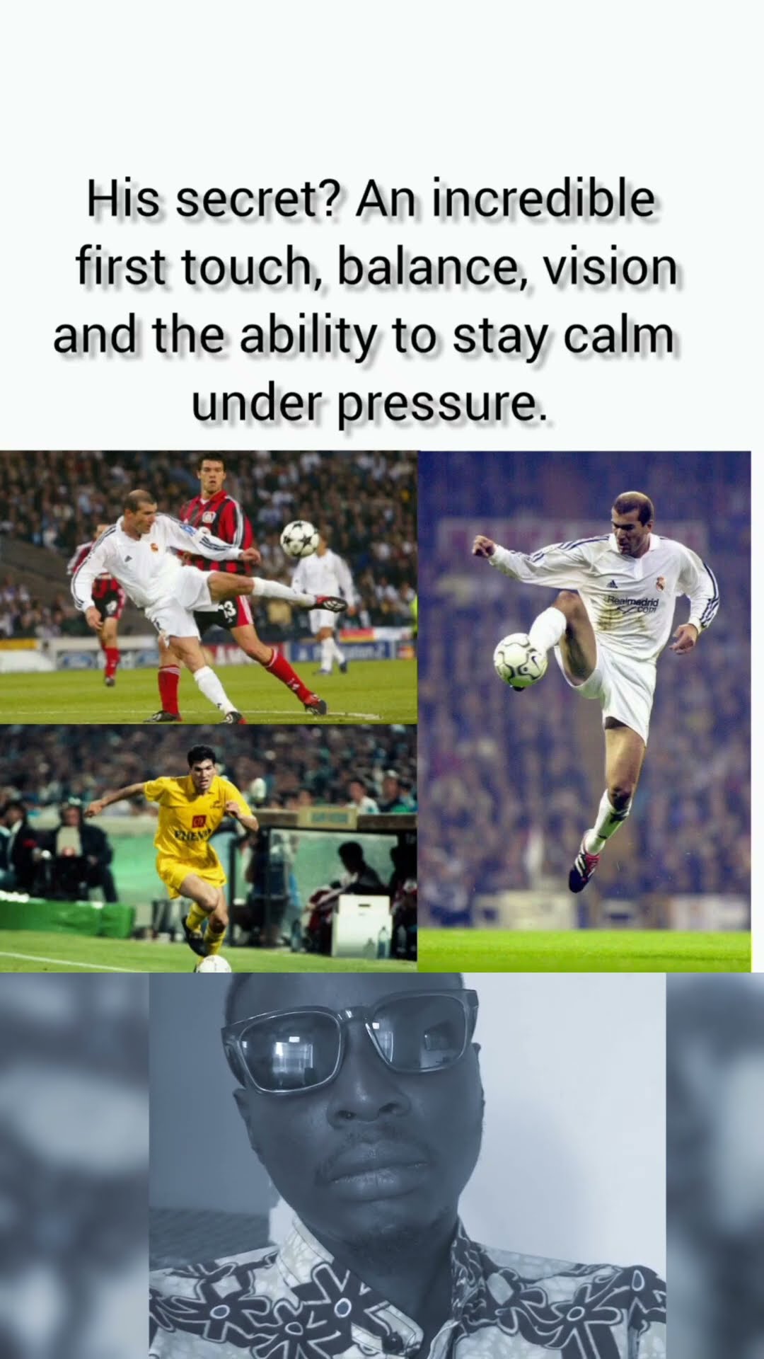 Then came this unforgettable volley in the 2002 Champions League final.