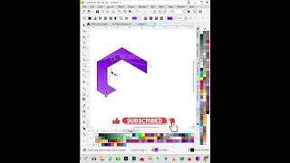 3d Polygone Shape Logo Design|Coreldraw Tutorial|#3d #coreldraw  #logodesign