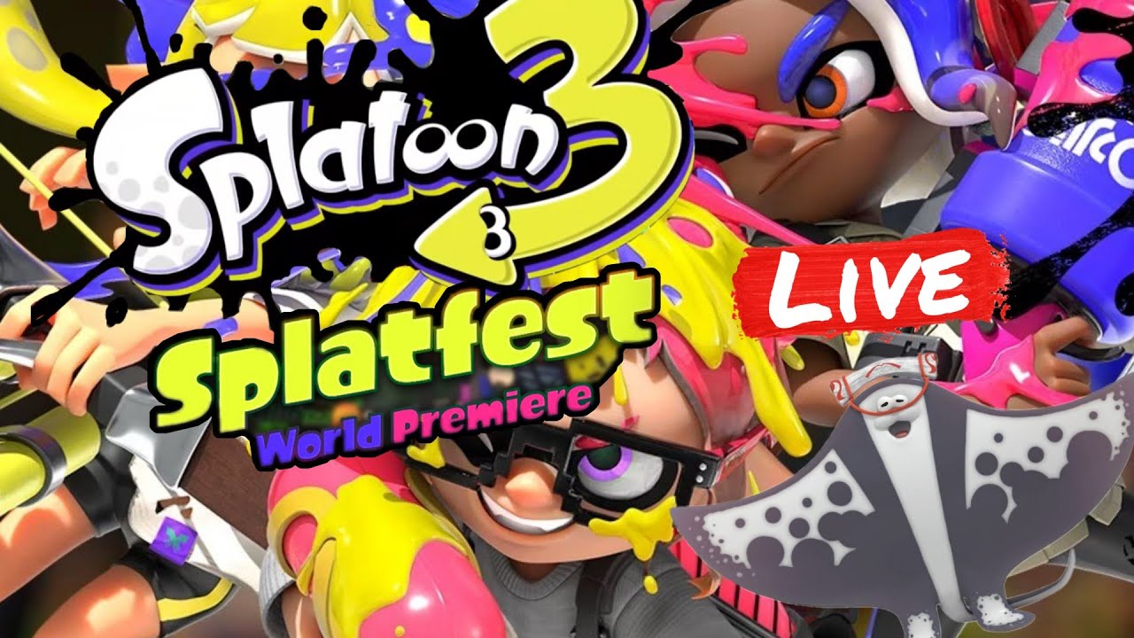 🔴Splatoon 3 Splatfest World Premiere LIVE! Nintendo Switch