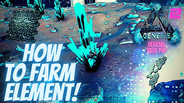 How to farm ELEMENT on Genesis 2 | Ark Survival Official Xbox PVP