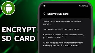 How To Encrypt SD Card In Samsung