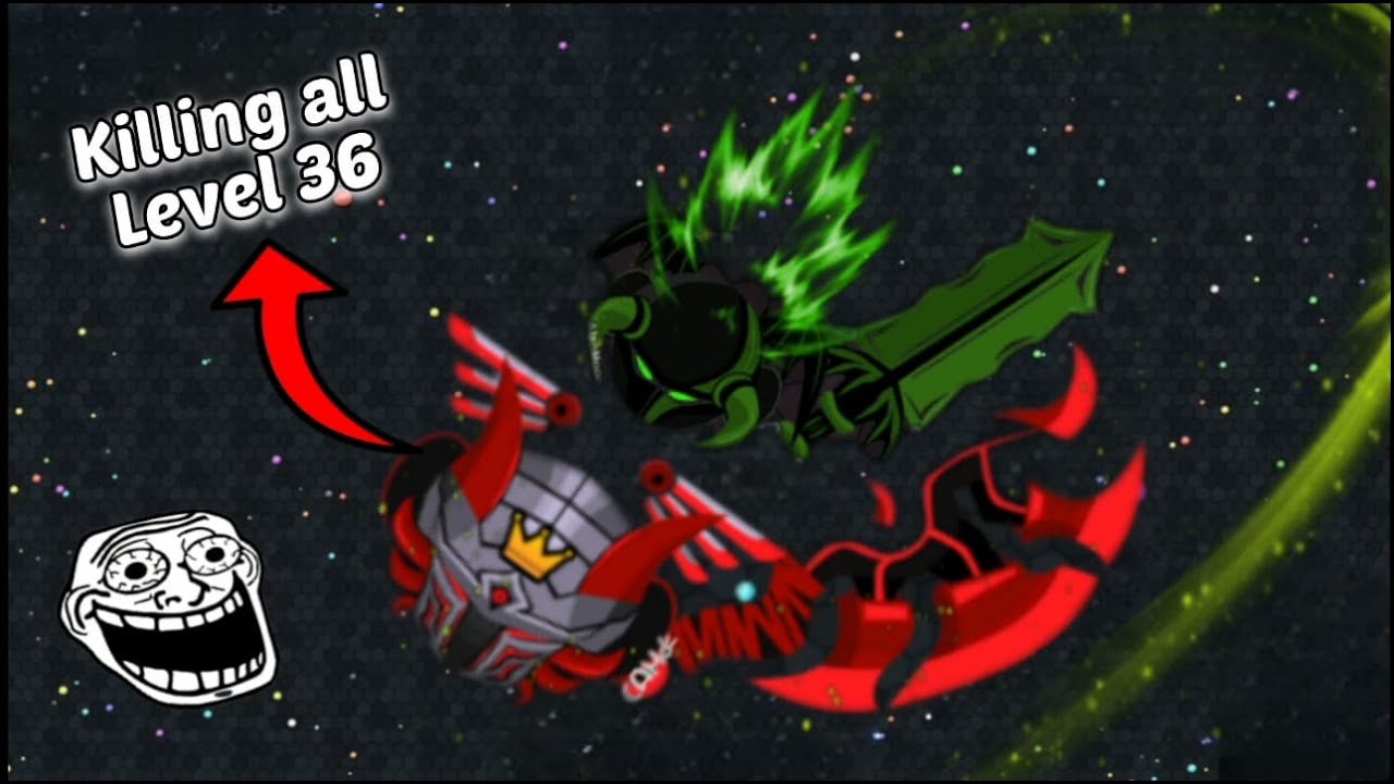  evowars io killing all level 36 best pro game play in evowars io