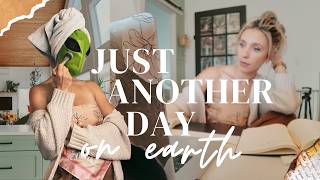 a cozy fall work day in my life 🍂 routines, creative work & little tangents