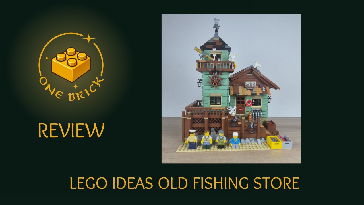 Lego Ideas 21310 | Old Fishing Store (Retired set) 🎣 - YouTube