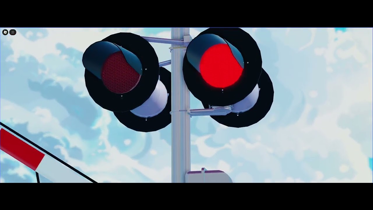 Railroad Crossings that I created on Roblox (including @ApertureWx  favorite Railroad Crossing)