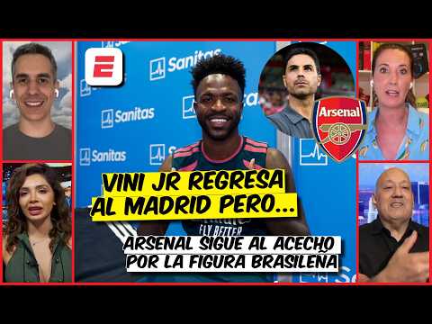 ARSENAL SUEÑA con VINICIUS PERO REAL MADRID lo NECESITA. ¿Qué hará Florentino? | Exclusivos