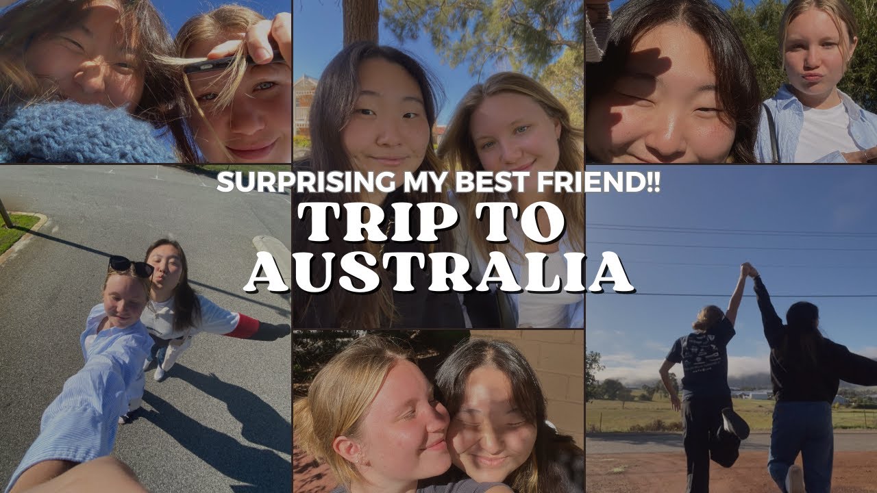 #tbt Trip to Australia! Surprising my BEST FRIEND! - YouTube