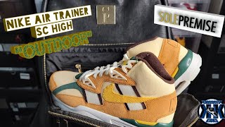Nike SC Trainer High "Outdoor" + Sole Premise XL Commuter Bag Review #Nike #BoJackson #SolePremise