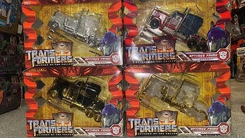 Transformers revenge of the fallen voyager class Optimus prime collection. ROTF 2009 movie misb box