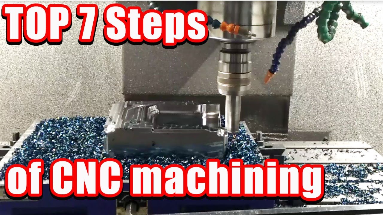 Top 7 steps of CNC machining process, Chinese 3040 CNC machine. - YouTube