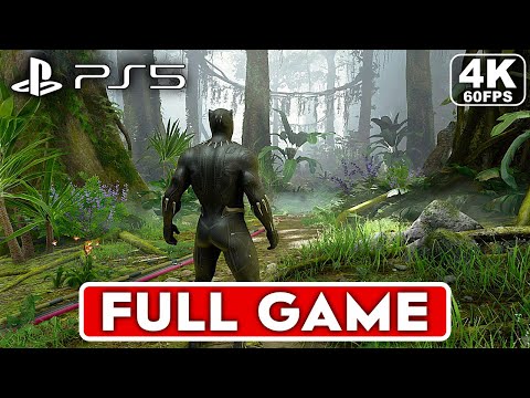 BLACK PANTHER WAR FOR WAKANDA PS5 Gameplay Walkthrough Part 1 FULL GAME [4K 60FPS] - No Commentary