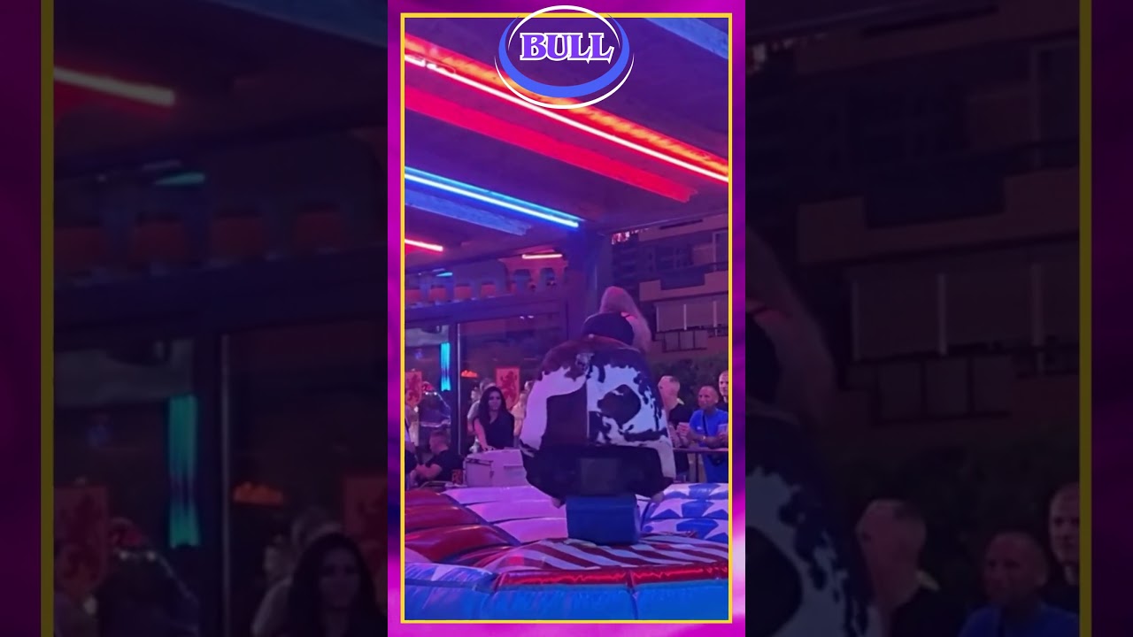 THE BULL 🐂 Girls Riding the Bull 🤩🔥 Wardrobe Malfunction 