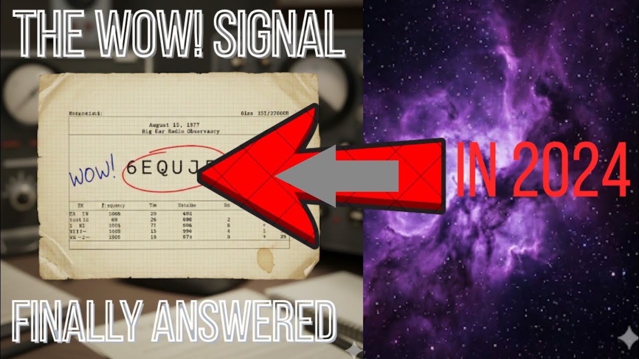 The Wow! Signal Was Answered in 2024 – Here’s What They Found