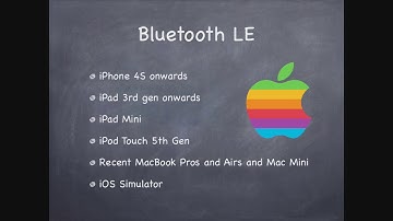 Bluetooth LE with CoreBluetooth - Chris Miles - Melbourne Cocoaheads February 2013