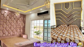 Pink wall bed ready hugaya | emotional hugyi Mn 😭