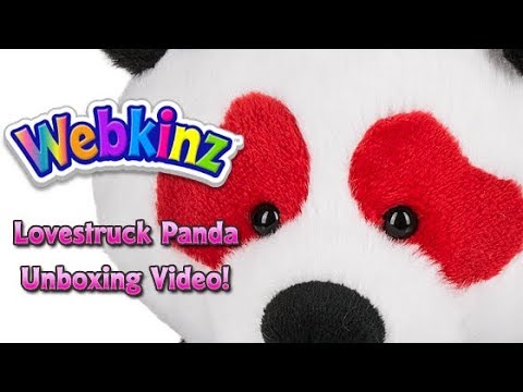 webkinz lovestruck panda