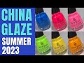 China Glaze &quot;What&#39;s the Scoop?&quot; Collection | Summer 2023 | Swatch &amp; Review