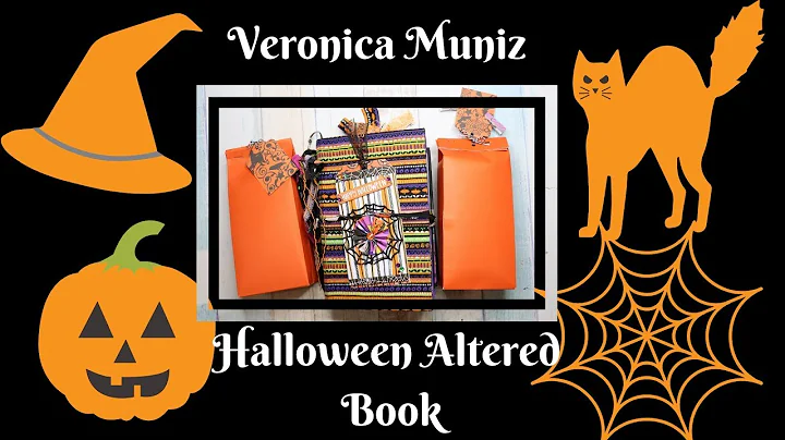 Halloween Altered Book Veronica Muniz