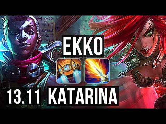 Ekko vs Katarina Wild Rift Ranqueada