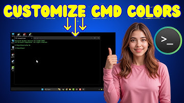 Hoe u de CMD-kleur kunt wijzigen | Uw opdrachtprompt aanpassen (2025)