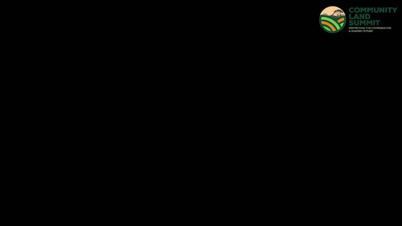 Community Land Summit 2025 - Day 1 - Session 2