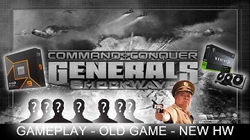 C&C Generals Zero Hour in 2025 | ShockWave Mod | Infantry General |1440p Gameplay | 1 vs 7 AI