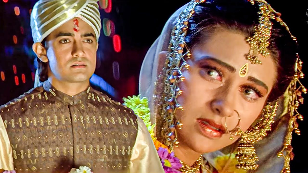 Aaye Ho Meri Zindagi Mein Tum Bahar Banke   Female  Aamir Khan Karisma Kapoor  Alka Yagnik  90s