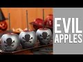 How to Make Evil Halloween Candy Apples