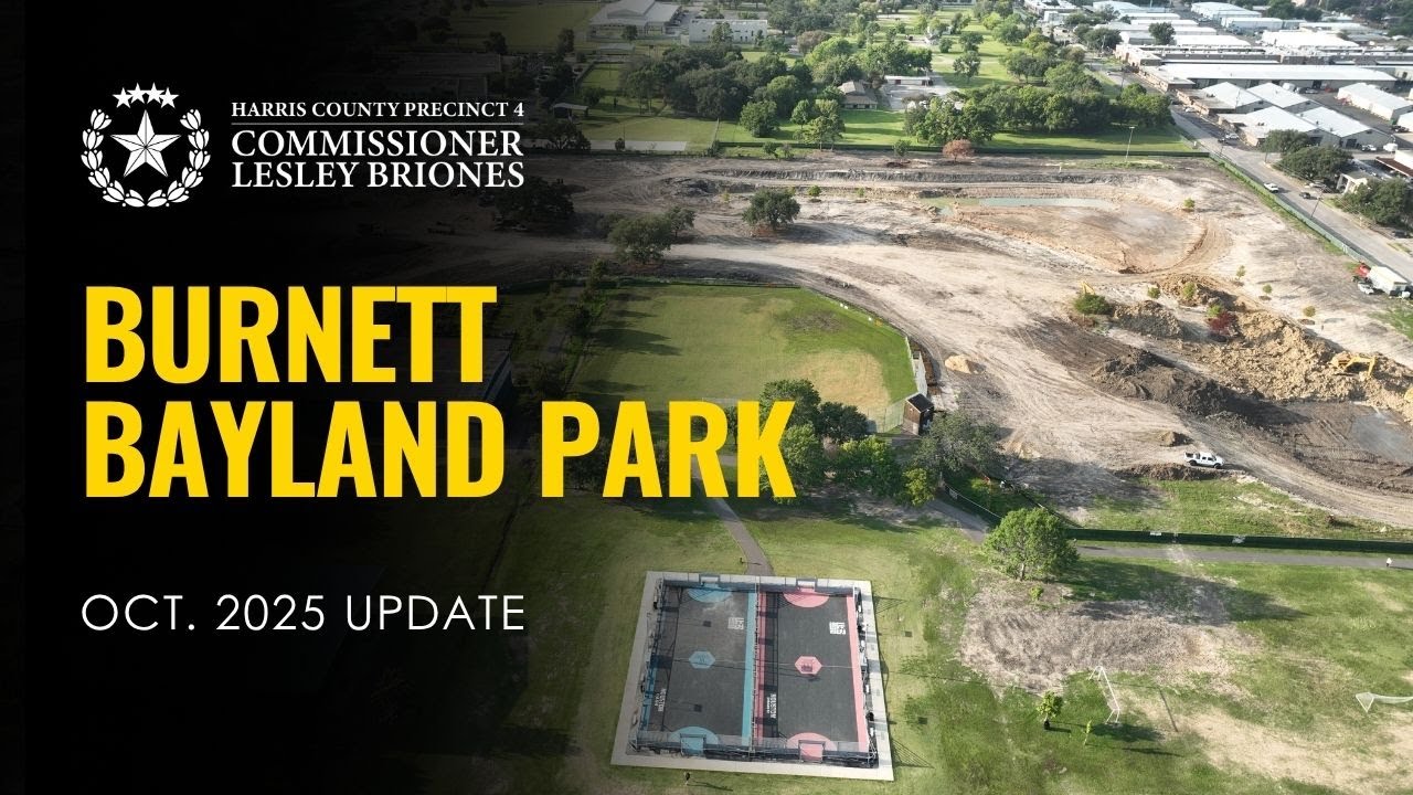 Precinct 4 Begins Major Park Upgrades at Burnett Bayland