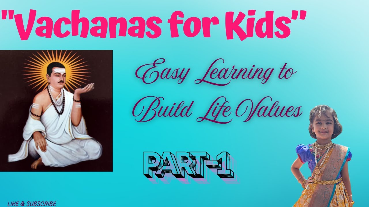 Vachanas for Kids – Easy Learning to Build Life Values