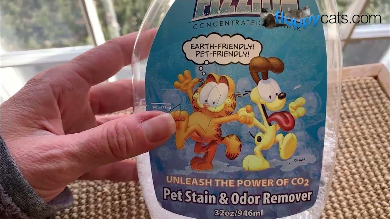 Jackson Galaxy Stain and Odor Remover Fizzion Spray Review Video