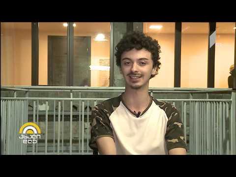 რეჟისორ გეგა გაგნიძის \"ბალიშის კაცუნა\" თეატრისა და კინოს უნივერსიტეტში