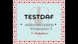 TestDaf | Hörverstehen (3) | Musterprüfung | NEU