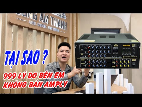 Amply Karaoke - Tại Sao Amply Không Còn Được Ưa Chuộng Trong Dàn Karaoke ?