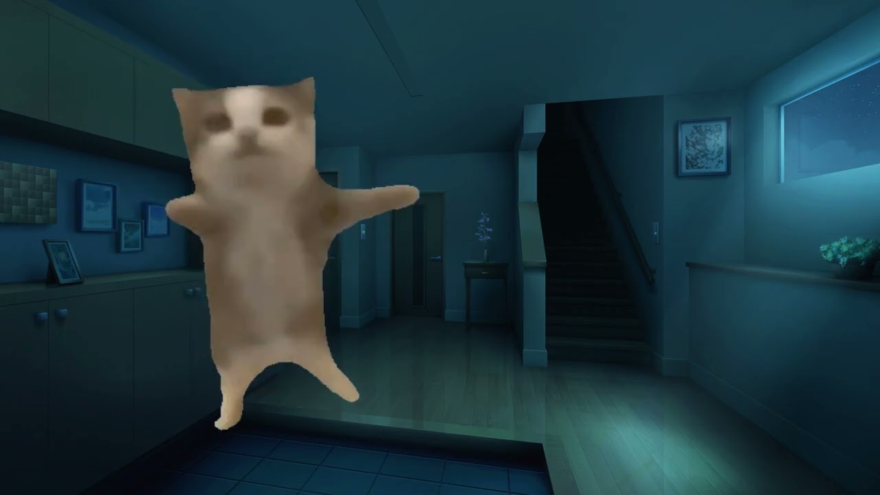 猫ミームホラー #伸びてほしい #猫ミーム