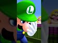 Mario hits luigi in tennis game
