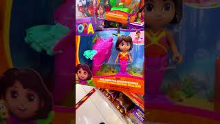 Dora the Mermaid’s Underwater Adventure With Her Pink Fish! #animaltoys #dora #doratheexplorer