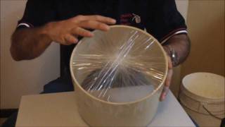 Homemade packing tape drum - Child's Play Music