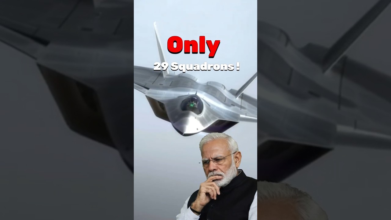 Why Does India Have Only 29 Fighter Squadrons Left?