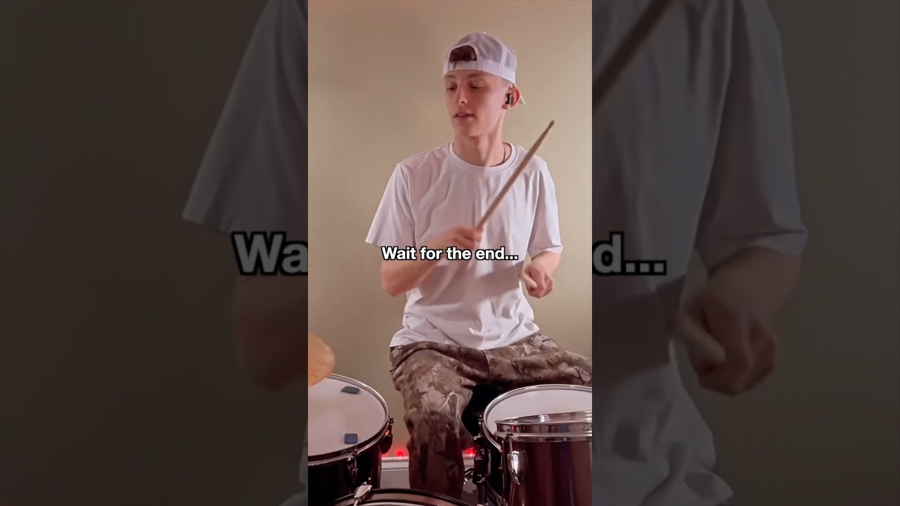 Sick drum cover of 'Hard Fought Hallelujah' by Brandon Lake 🔥🥁IG: itztyler_drummer 