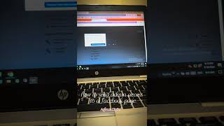 How to send admin access of facebook page having business portfolio