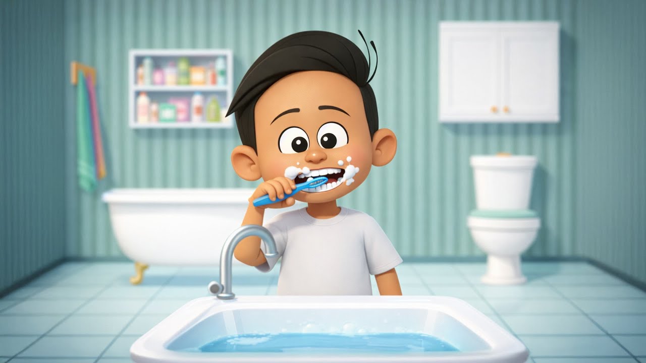 Brush My Teeth | Animated Kids Song by Coach Kody