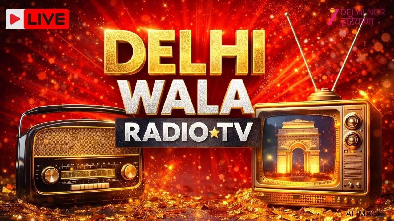 Delhi Wala Radio TV Live: सोना -चांदी से लेकर Delhi Metro तक सभी खबरे आपके लिए | Zee dnh |Job Apply